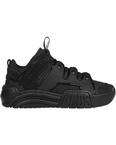 Gcds Mid-Top Sneakers - Black