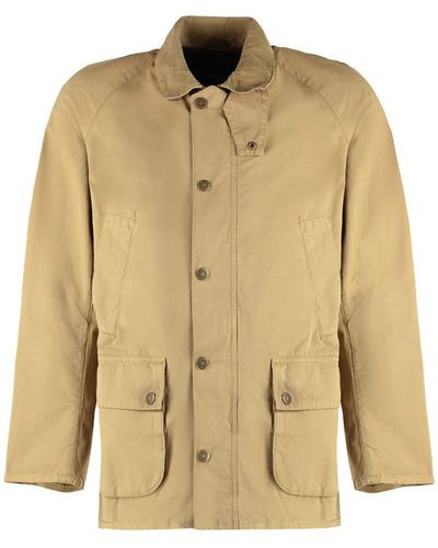 Barbour Ashby Casual Cotton Jacket - Natural