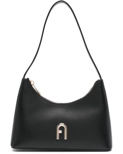 Furla Diamante Mini Shoulder Bag - Black