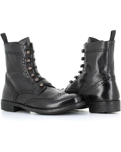 Officine Creative Lace-up Boot Mars/018 - Black