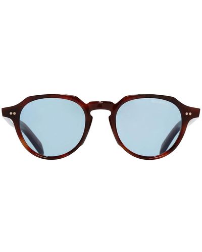 Cutler and Gross Gr06 02 Vintage Sunburst Sunglasses - Brown