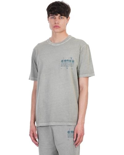 Diadora T-shirt In Cotton - Green