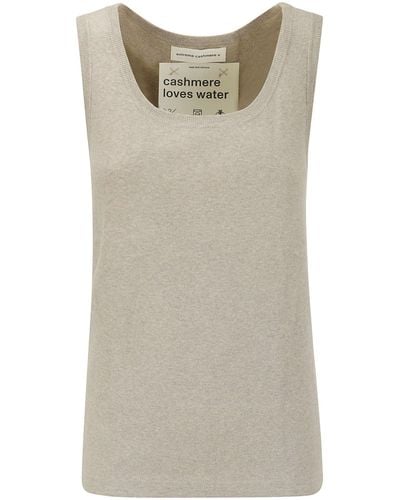 Extreme Cashmere Singlet - Gray