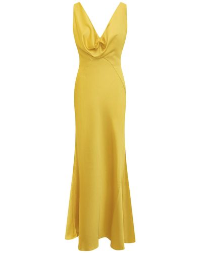 Pinko Arzigliano Dress - Yellow