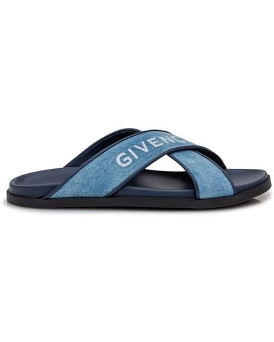 Givenchy G Plage Flat Sandals - Blue