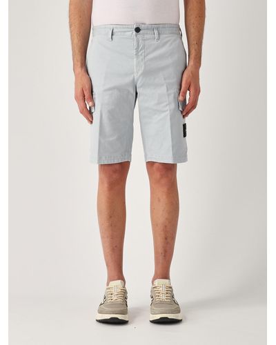 Stone Island Bermuda Slim Shorts - Grey
