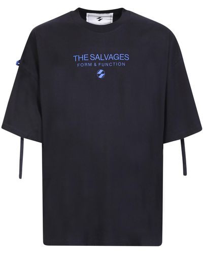 The Salvages From & Function D-Ring T-Shirt - Blue