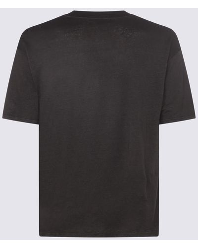 Ma'ry'ya Linen T-Shirt - Black