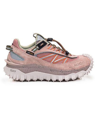 Moncler Trailgrip Low Top Sneaker - Pink