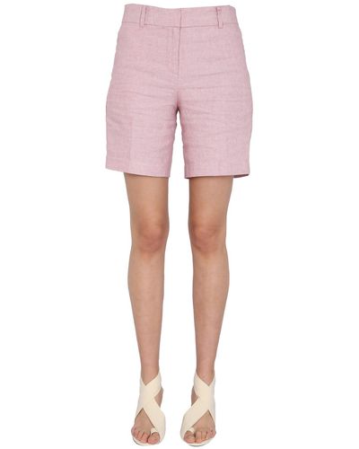 Michael Kors Linen Shorts - Pink