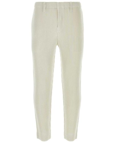 Homme Plissé Issey Miyake Homme Plisse' Issey Miyake Trousers - Natural