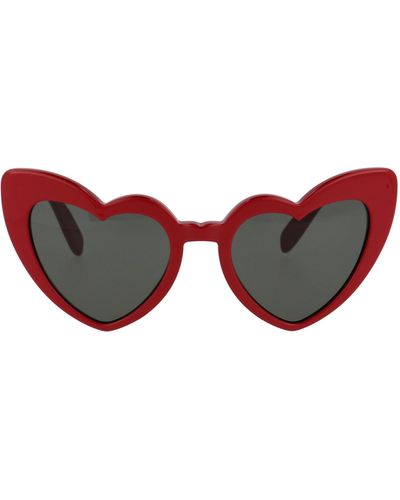 Saint Laurent Saint Laurent Sunglasses - Red