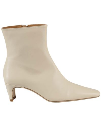 STAUD Wally Ankle Boot - Natural