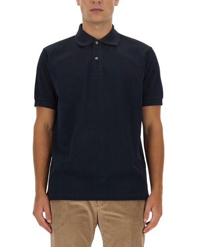 Paul Smith Regular Fit Polo Shirt - Blue