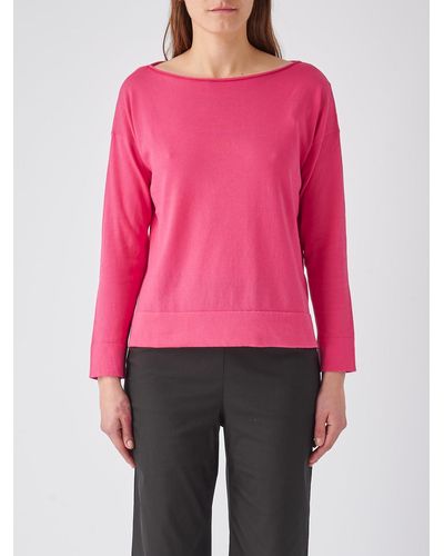Gran Sasso Cotton T-Shirt - Pink