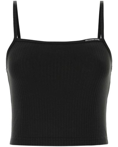 T By Alexander Wang Canvas "Cami" - Black