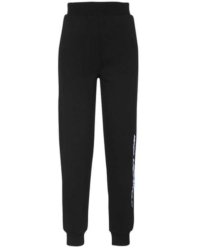 Karl Lagerfeld Logo Print Sweatpants - Black