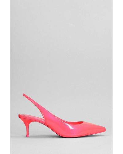 Christian Louboutin Kate Sling 55 Pumps In Leather - Pink