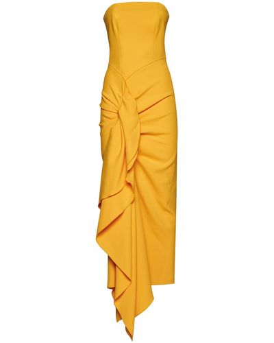 Solace London Dress - Yellow