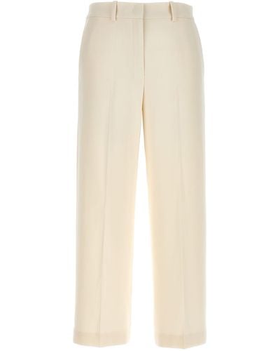 Theory Relax Trousers - Natural