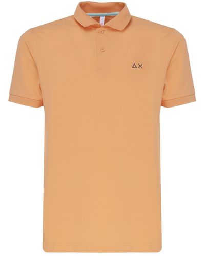 Sun 68 Polo T-Shirt - Orange