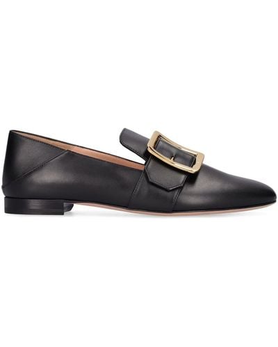 Bally Leather Loafers - Black