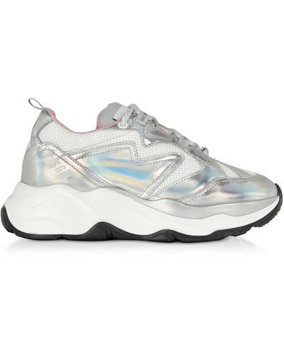 MSGM & Pink Attack Trainers - White