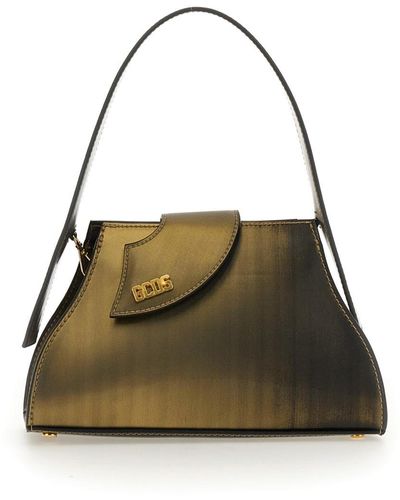Gcds Small Comma Holographic Bag - Green