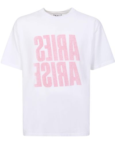 Aries Dont Be A... Inside Out T-Shirt - Pink