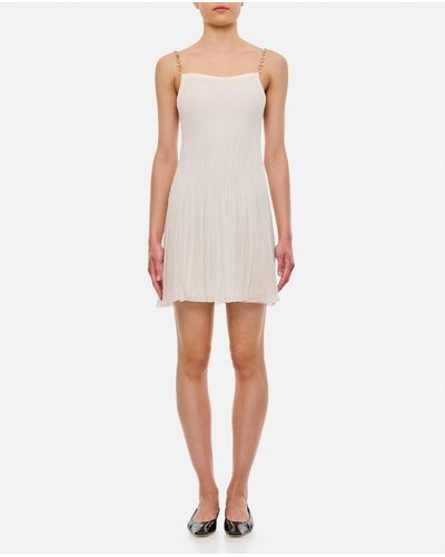 Rabanne Short Dress - White