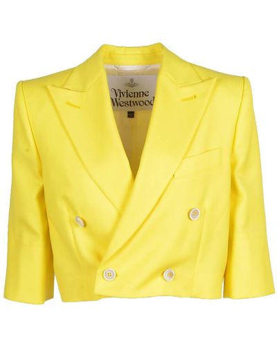 Vivienne Westwood S Blazer - Yellow
