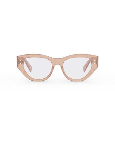 Celine Cat-eye Framed Glasses - Brown