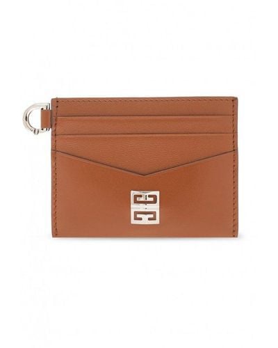 Givenchy Card Case With Logo - Brown