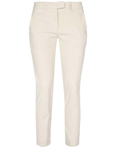Dondup Slim Fit Pants - White