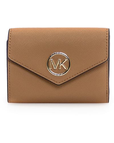 Michael Kors Leather Wallet - Brown