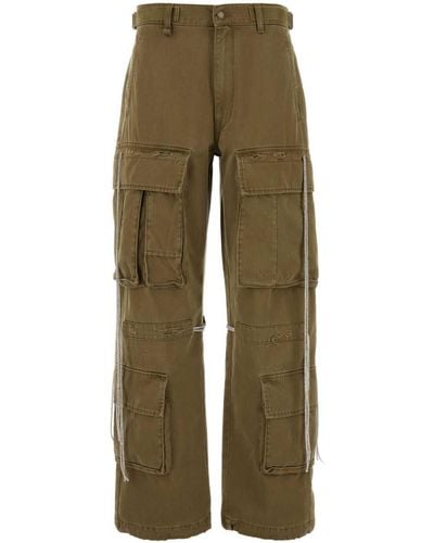 DARKPARK Army Cotton Lavy Julian Cargo Pant - Green