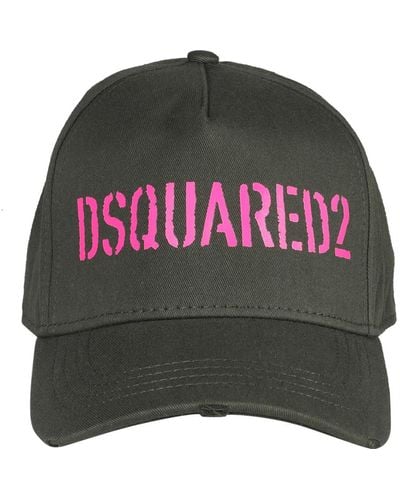 DSquared² Logo Baseball Cap - Gray