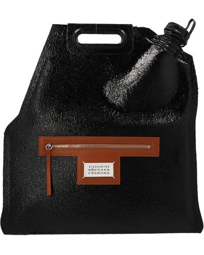 Maison Margiela Cap Details Clutch Bag - Black