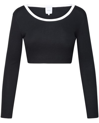 Patou Crop T-shirt - Black