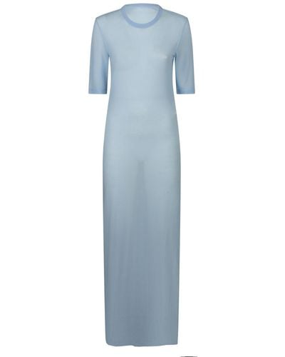 Ami Paris Long Dress - Blue
