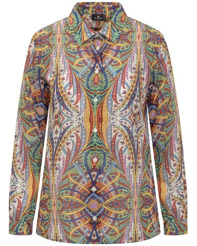 Etro Printed Shirt - White