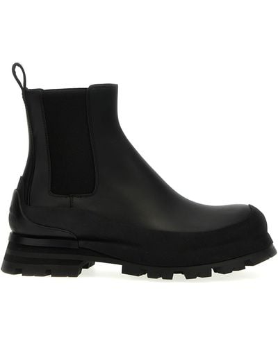 Alexander McQueen Wander Boots, Ankle Boots - Black