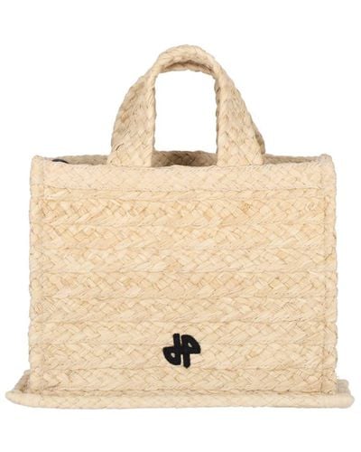 Patou Small Handbag Jp - Natural