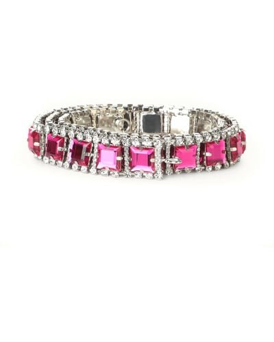 Orciani Smart Crystal Jewel Belt - Pink