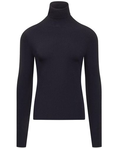 Off-White c/o Virgil Abloh Turtleneck Sweater - Blue