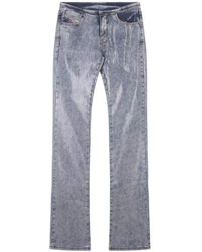DIESEL Bootcut And Flare Jeans D-Shark 0Pgaa - Blue