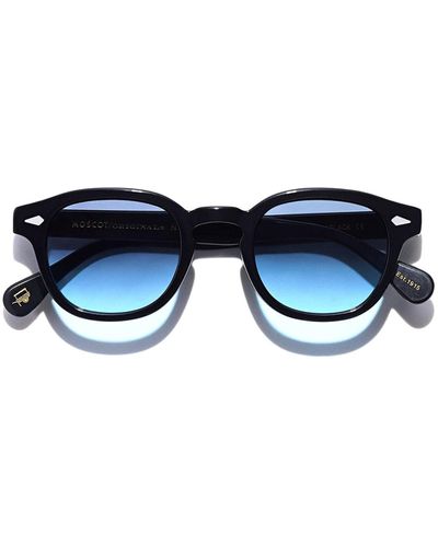 Moscot Lemtosh Sun Black (denim Blue) Sunglasses