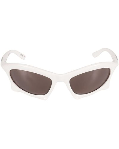 Balenciaga Logo Sided Cat Eye Sunglasses - Multicolour