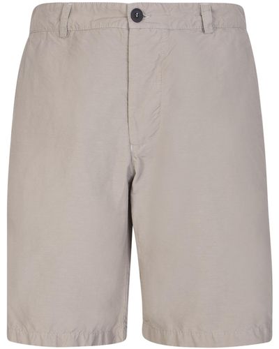 Original Vintage Style Original Vintage Nylon Bermuda Shorts - Gray