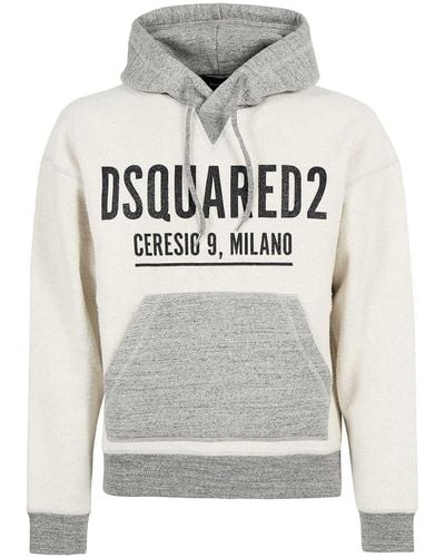DSquared² Hooded Sweatshirt - Gray